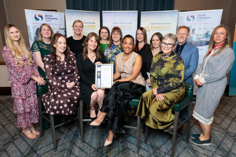 EKC Schools Trust’s Parentkind Achievement wins Team award at Kent Education Awards